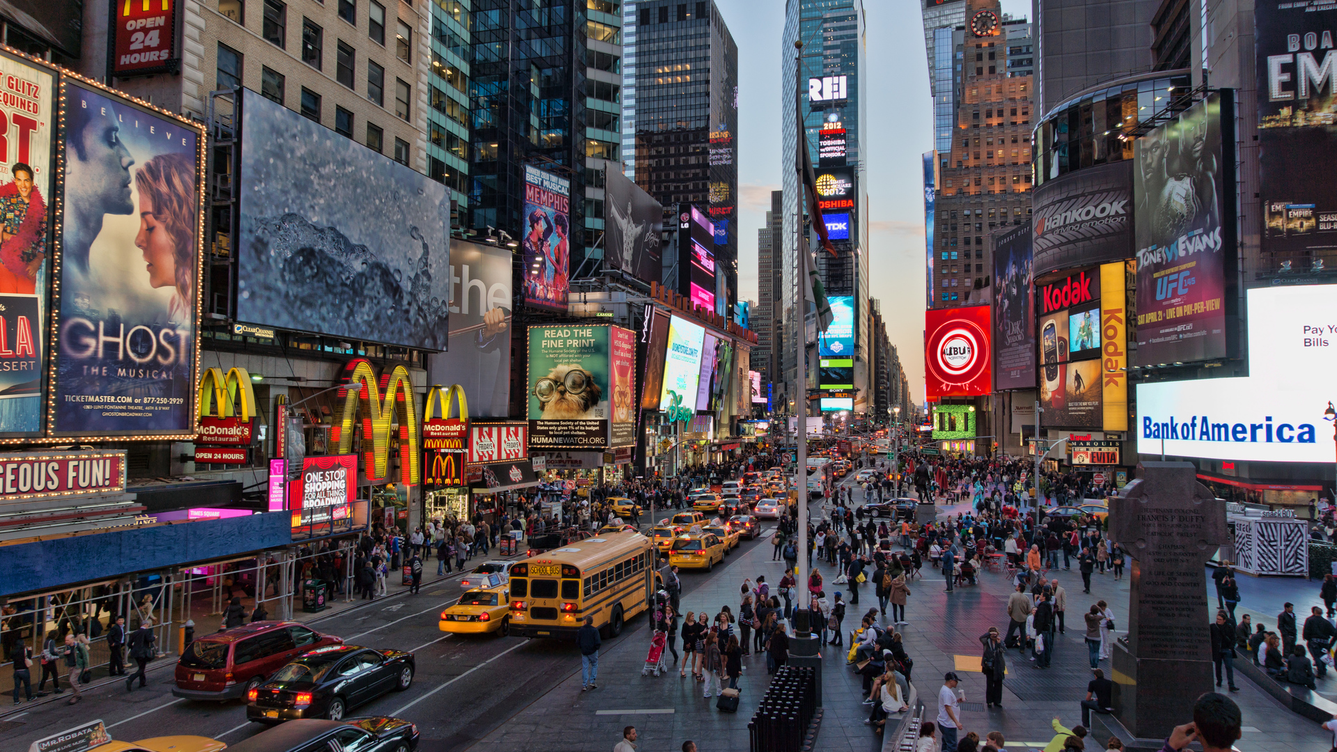 Times Square 4K Ultra HD wallpaper 4k WallpaperNet