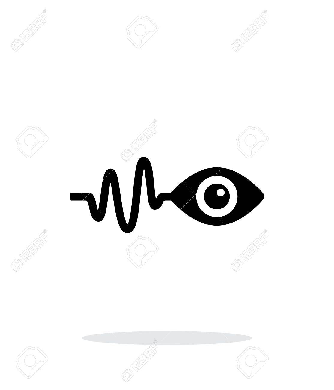 Pulse Observation Icon On White Background Royalty Cliparts