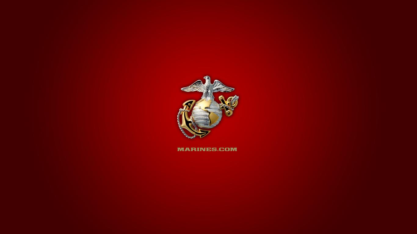 Ega Us Marines Corps Red Background Wallpaper Hq