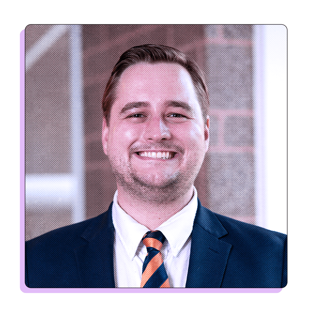 Portrait of a man in a suit and tie