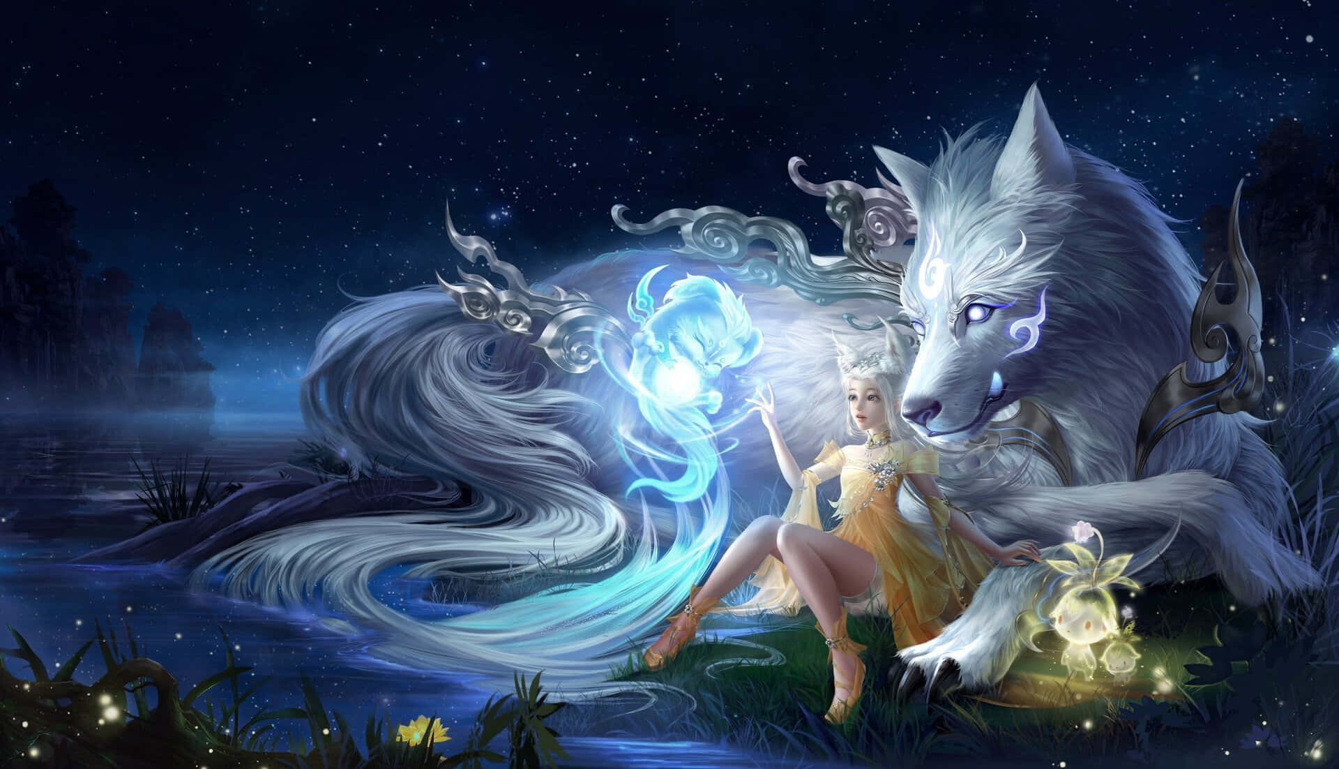 Embrace The Light And Dark Within Us All Wallpaper