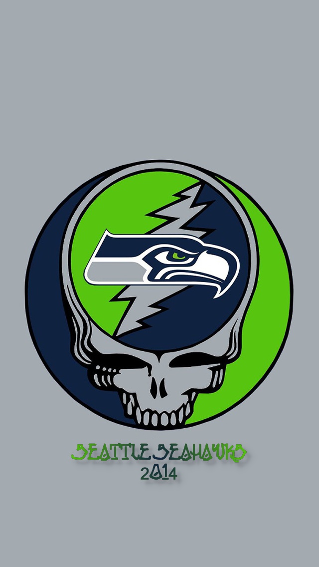 Seattle Seahawks Steal Your Face iPhone Wallpaper