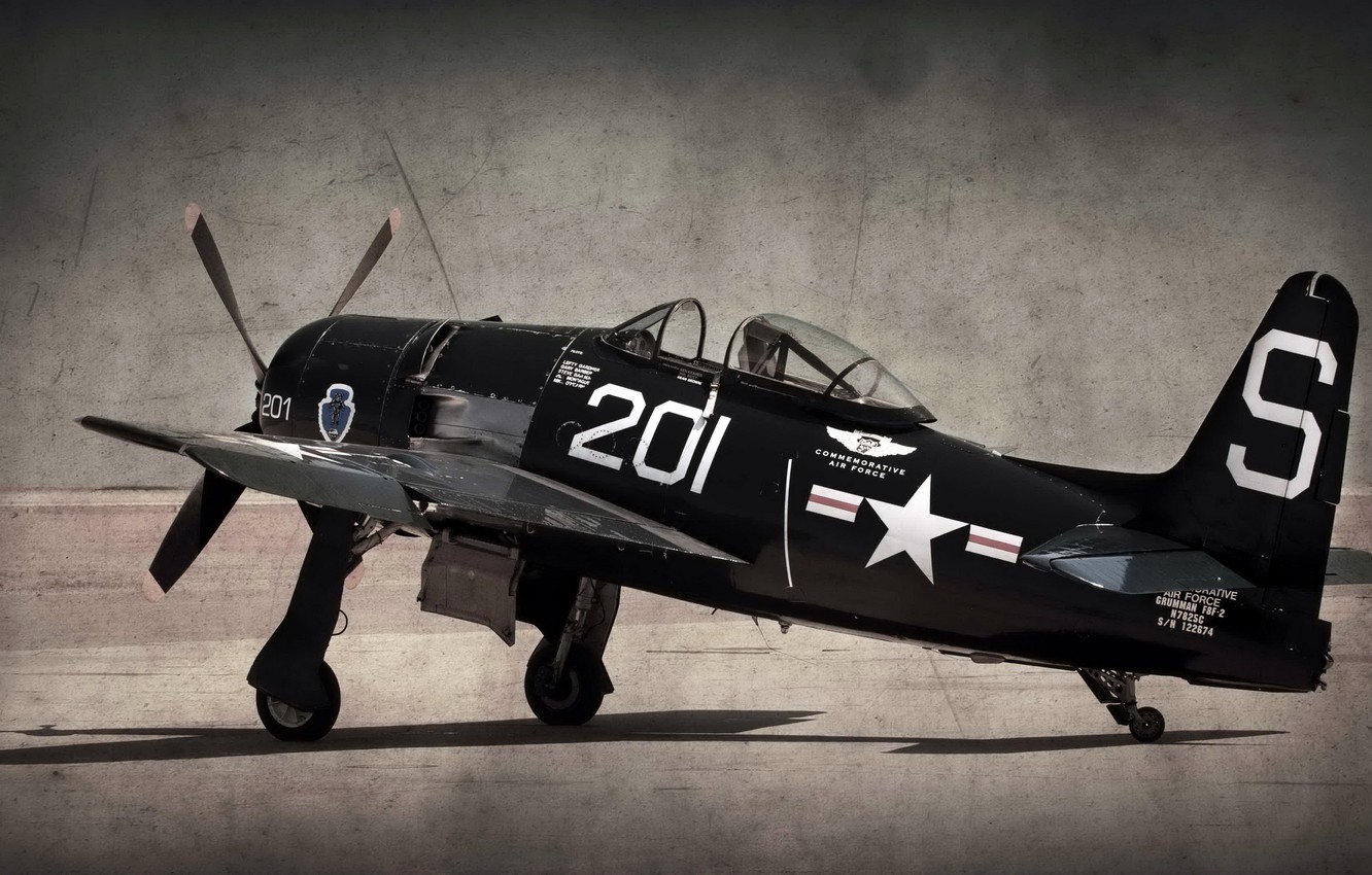 Wallpaper Style Background The Plane F8 F Bearcat Image For