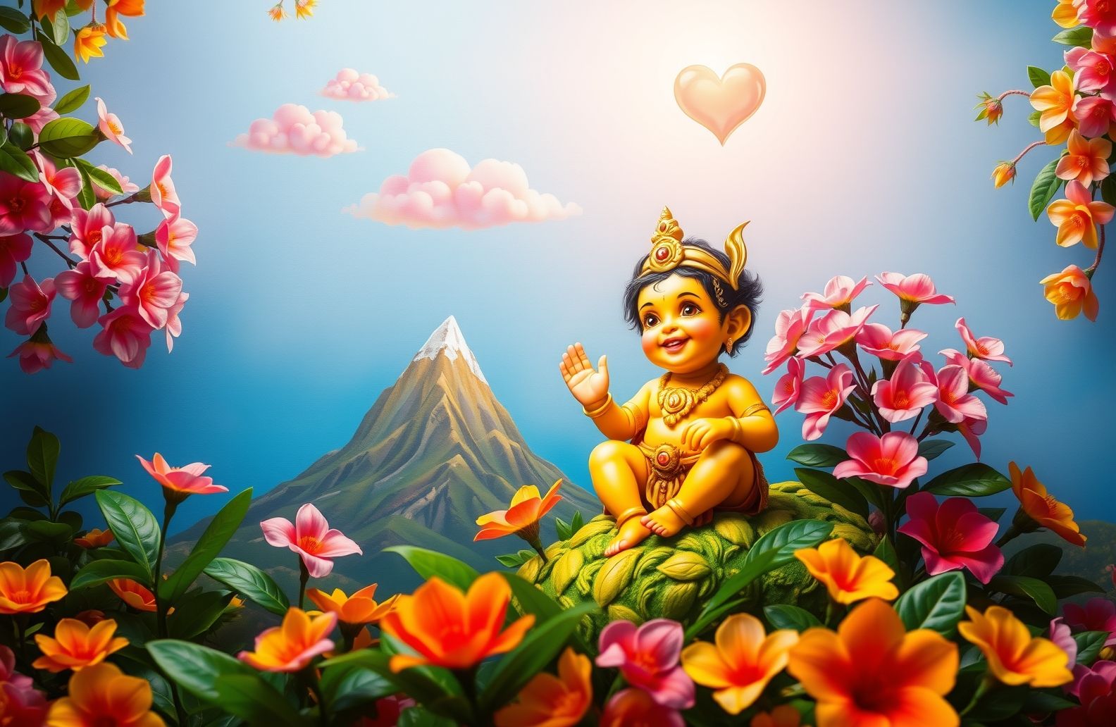 Baby Hanuman Wallpaper