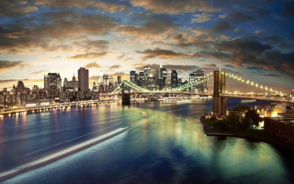 Brooklyn Bridge Wallpaper HD Early