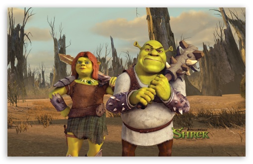 Shrek And Fiona The Final Chapter HD Wallpaper For Standard