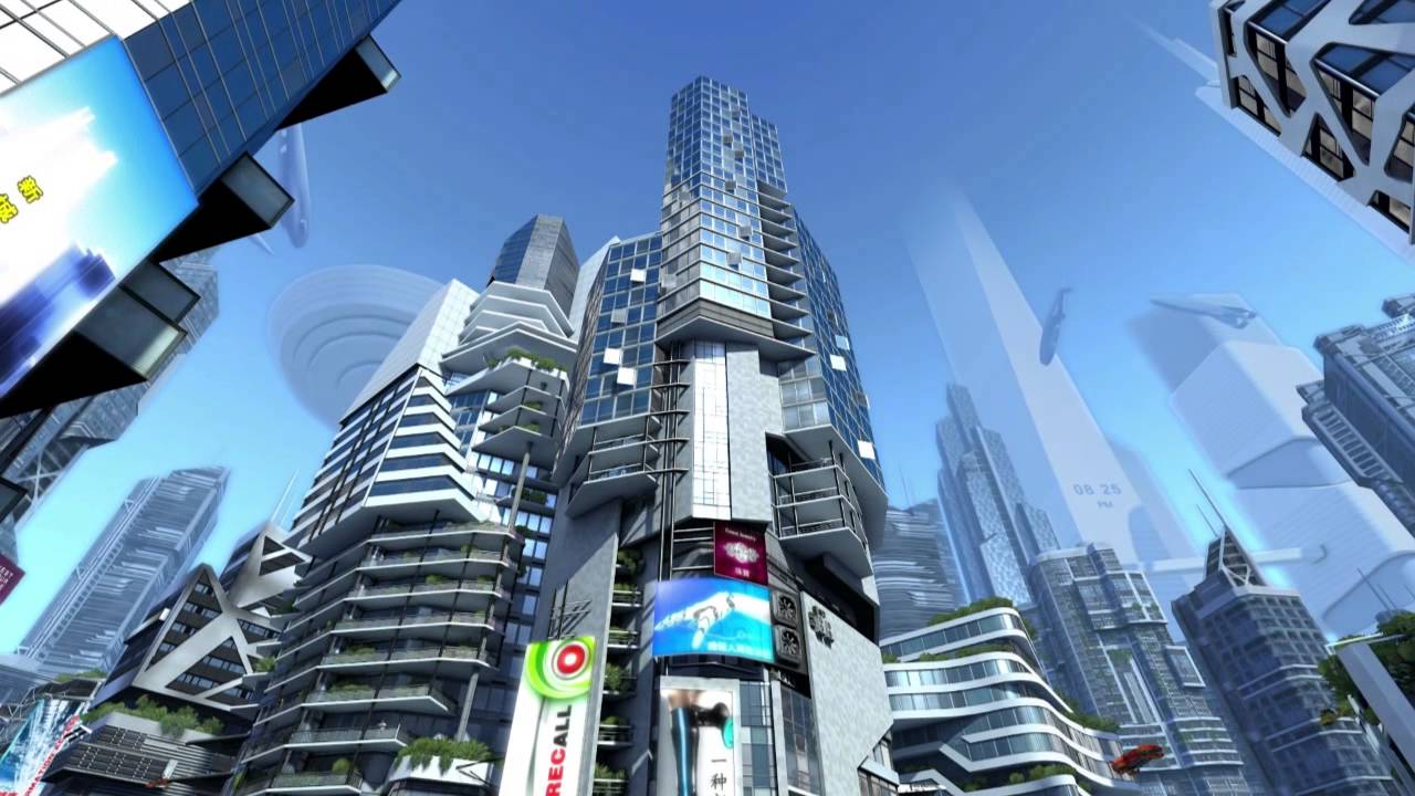 Futuristic City 3d Screensaver