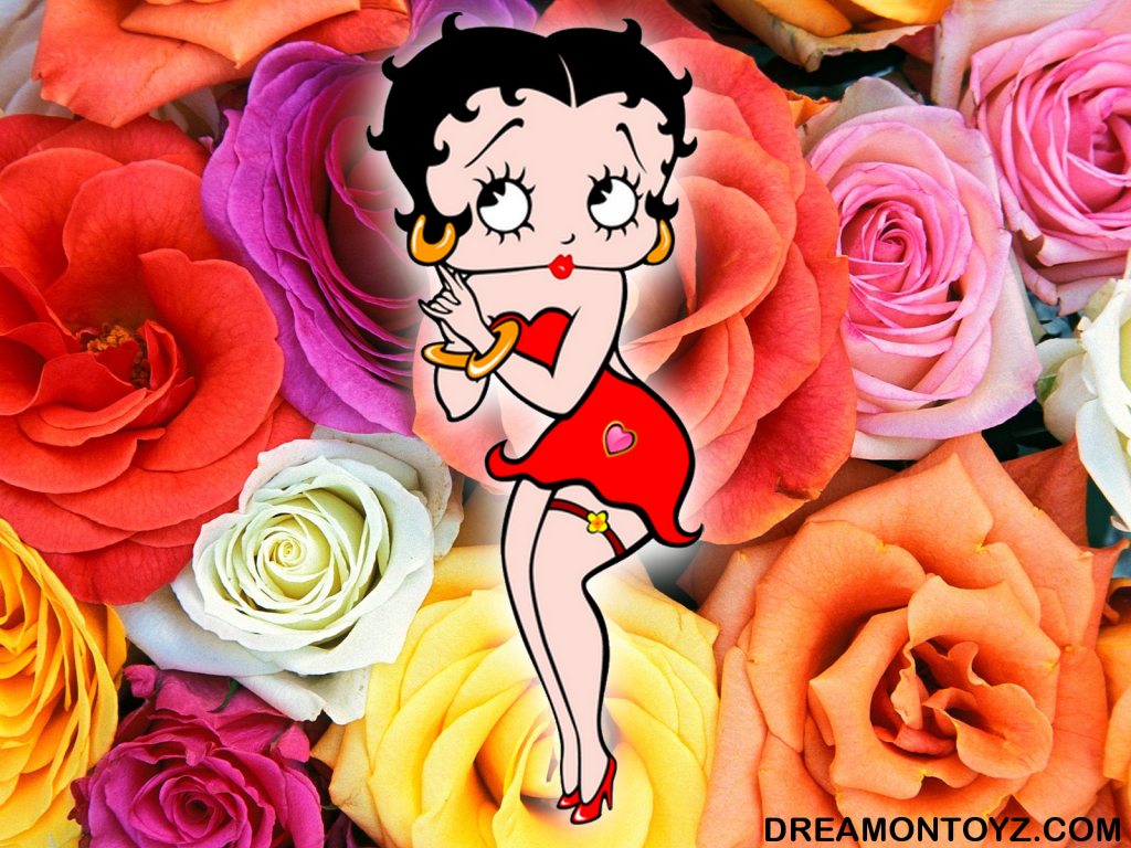Boop Pictures Archive Betty Roses Background And Wallpaper