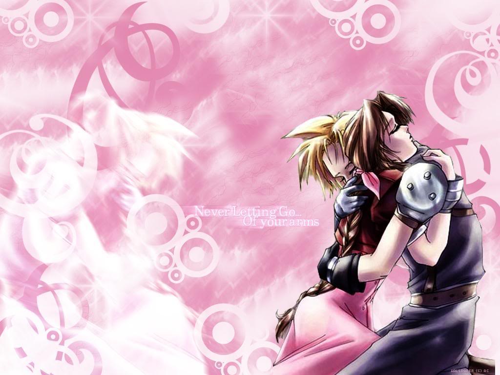 Cloud And Aerith Wallpaper Desktop Background