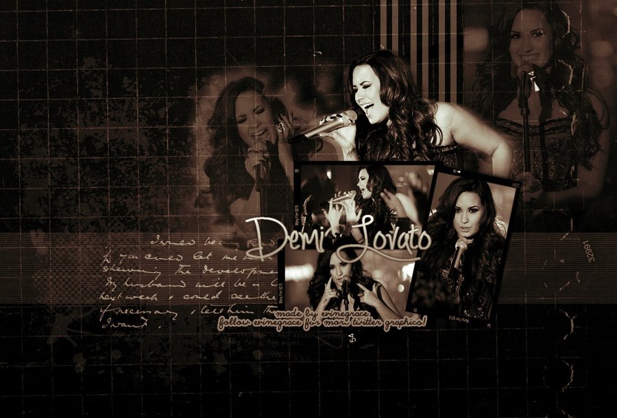 Demi Lovato Desktop Wallpaper By Evinegrace