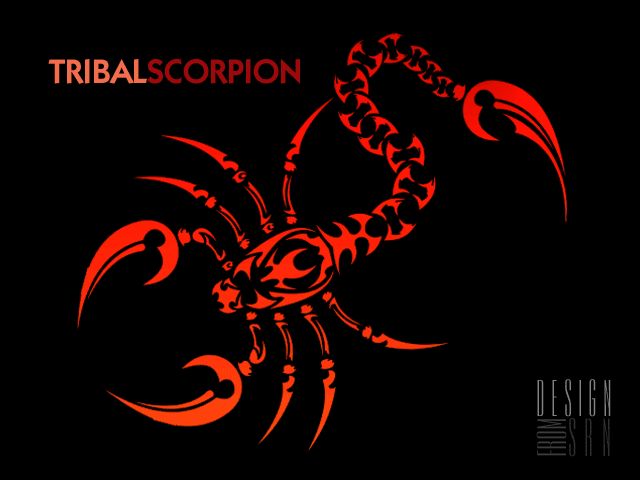 Tribal Scorpion Wpc Week Wallpaper