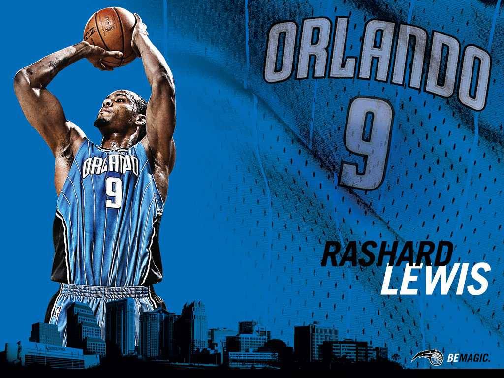 NBA Magic Rashard Lewis Wallpaper   Orlando Magic Wallpaper