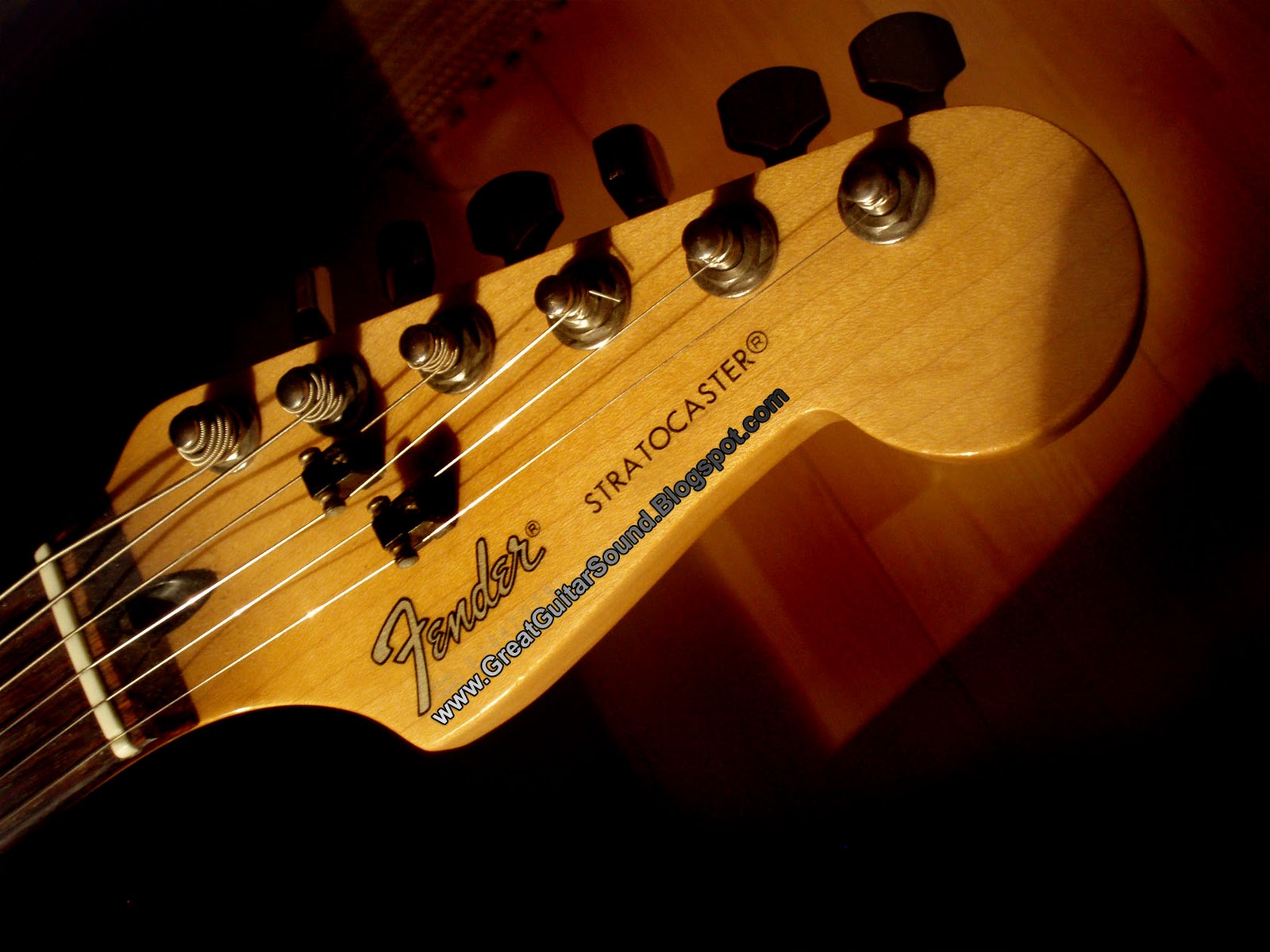 Fender Guitar Wallpaper Stratocaster Headstock