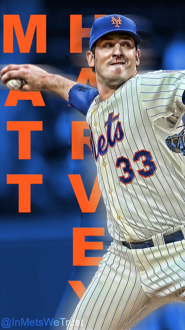 In Mets We Trust on Twitter Heres Matt Harvey wallpaper for mobile 600x1067