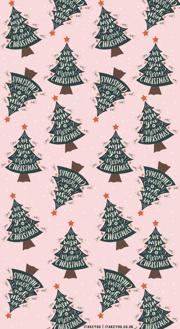Preppy Christmas Wallpaper Ideas We Wish You A Merry