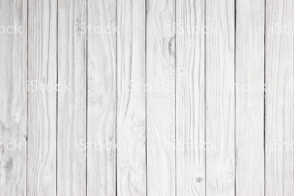 White Wood Panel Background Ready For Product Display Montage