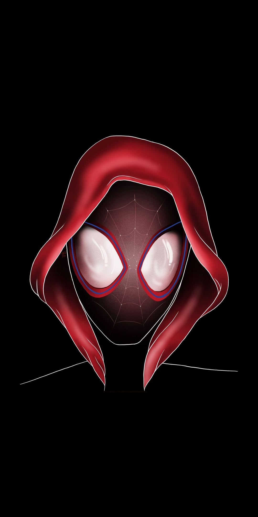 Minimal Movie Artwork Miles Morales Spider Man