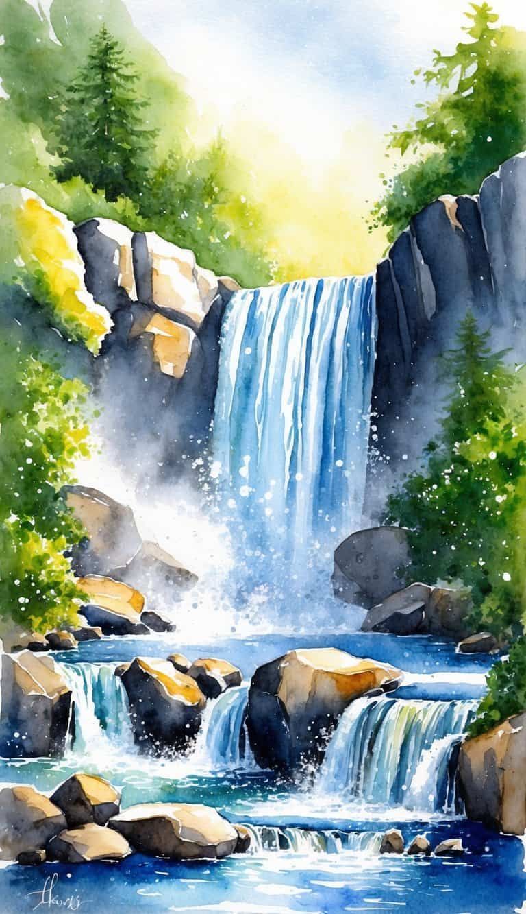 Waterfall iPhone Wallpaper To Refresh Your Screen