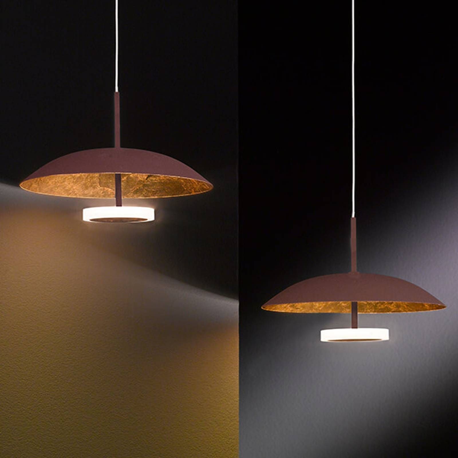 Led Hanglamp Pierre Goud Wallpaper