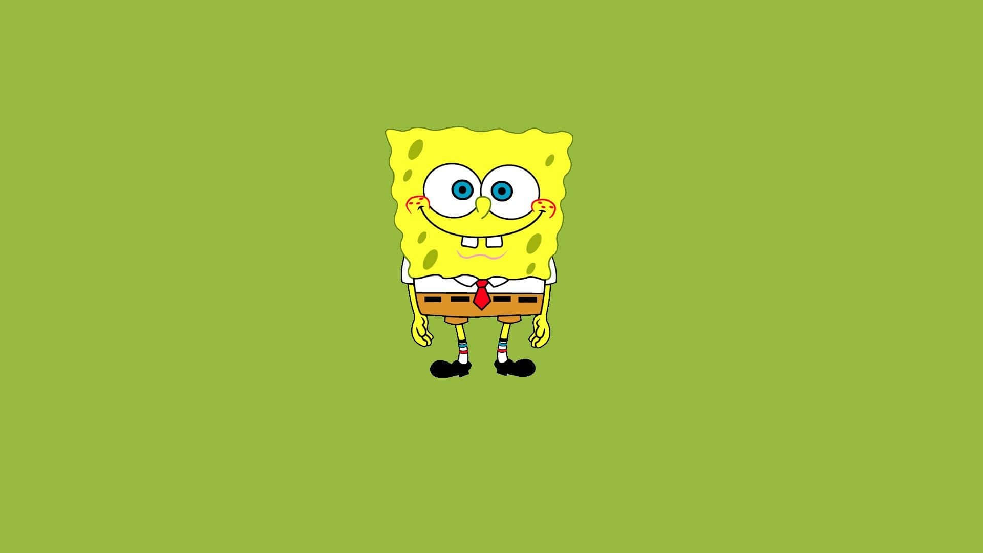 Aesthetic Spongebob Laptop Wallpaper