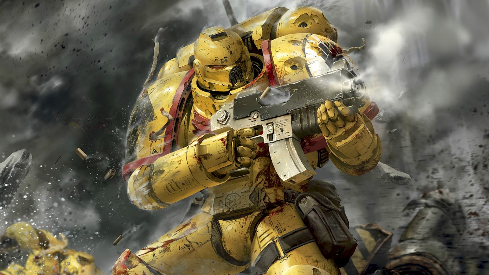 Battle Brothers Warhammer 40k Imperial Fists Vs