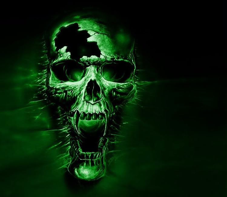 Scary Skull Wallpaper