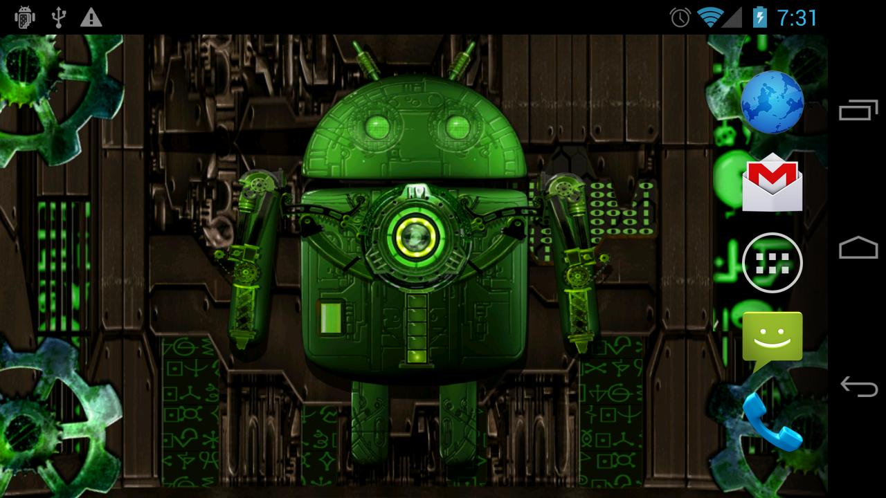 Steampunk Droid Free Wallpaper   Android Apps on Google Play