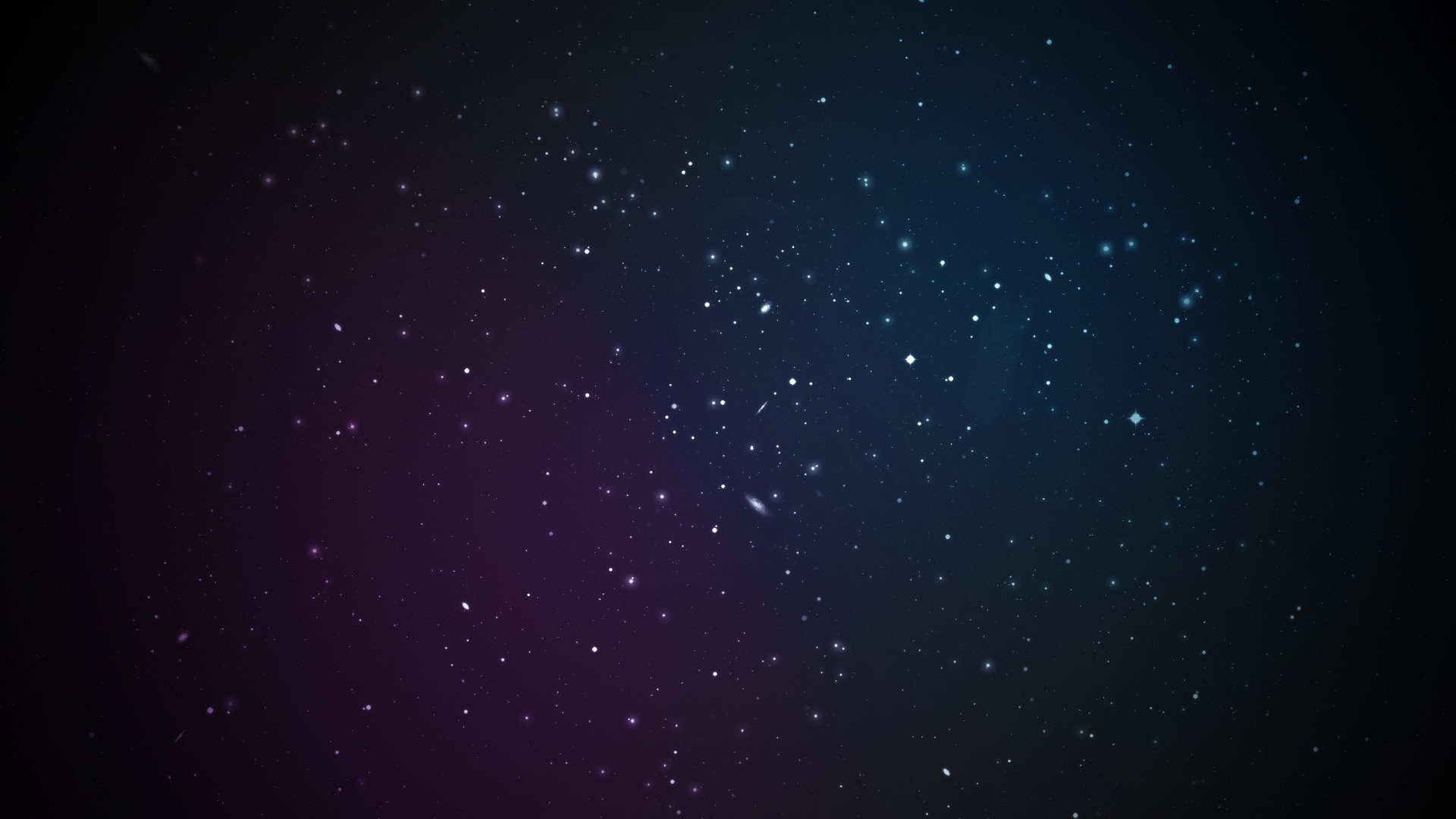 Animated Galaxy Stars Background