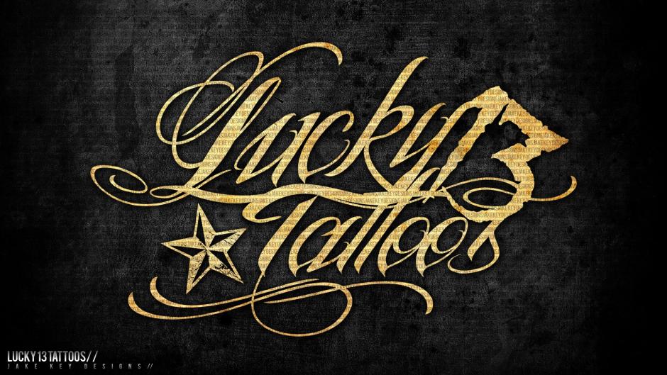13 Lucky 13 Tattoo Designs Design Press