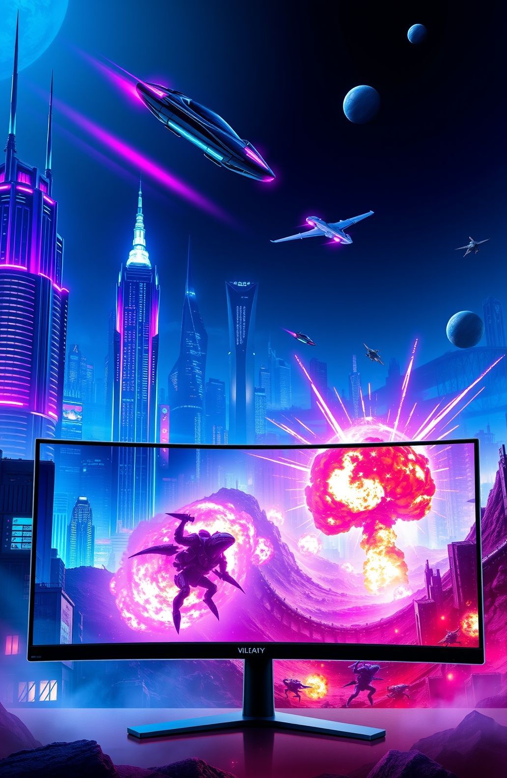Dual Monitor Wallpaper Gaming