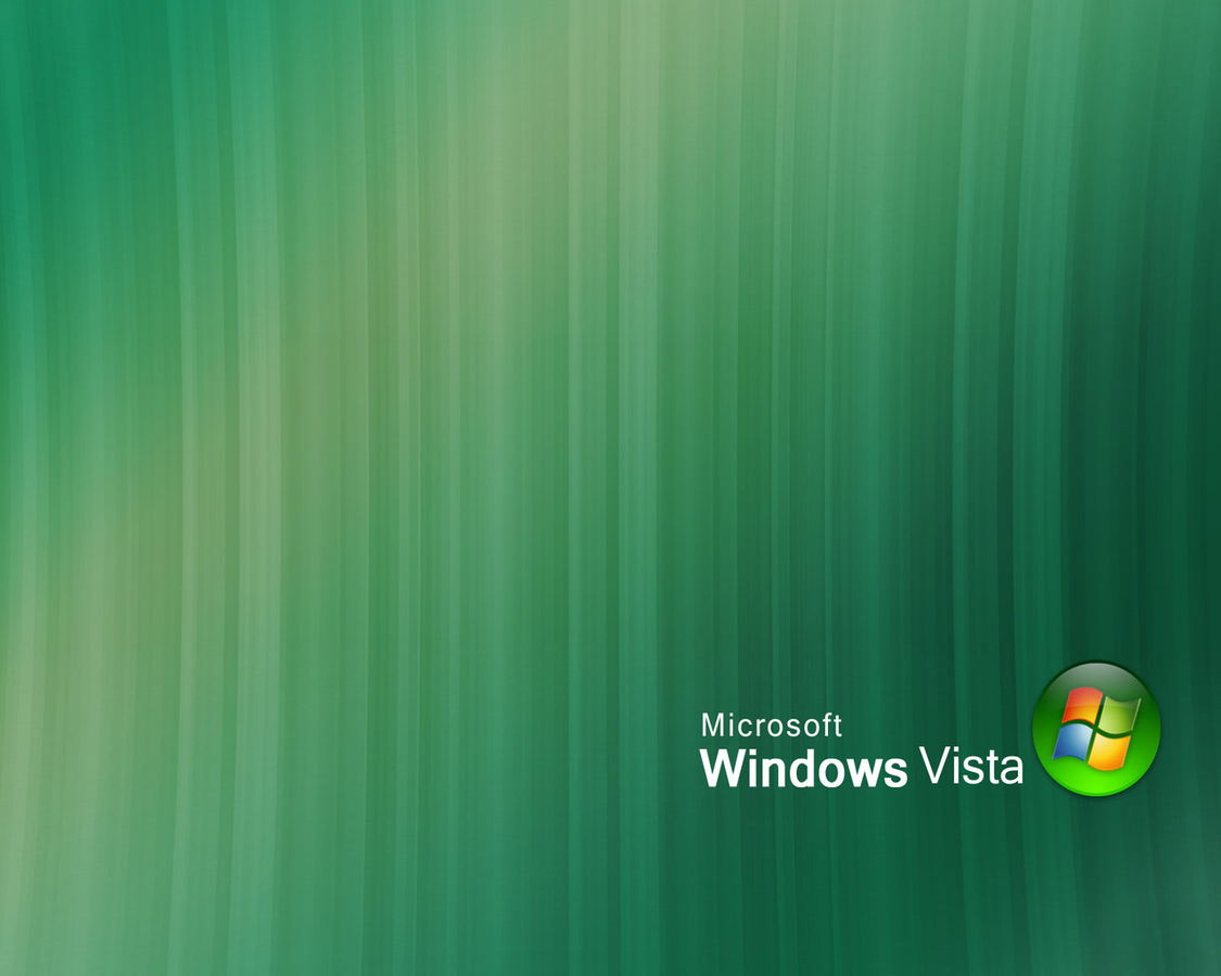 Pixel Desktop Wallpaper Windows Vista Curvy Green