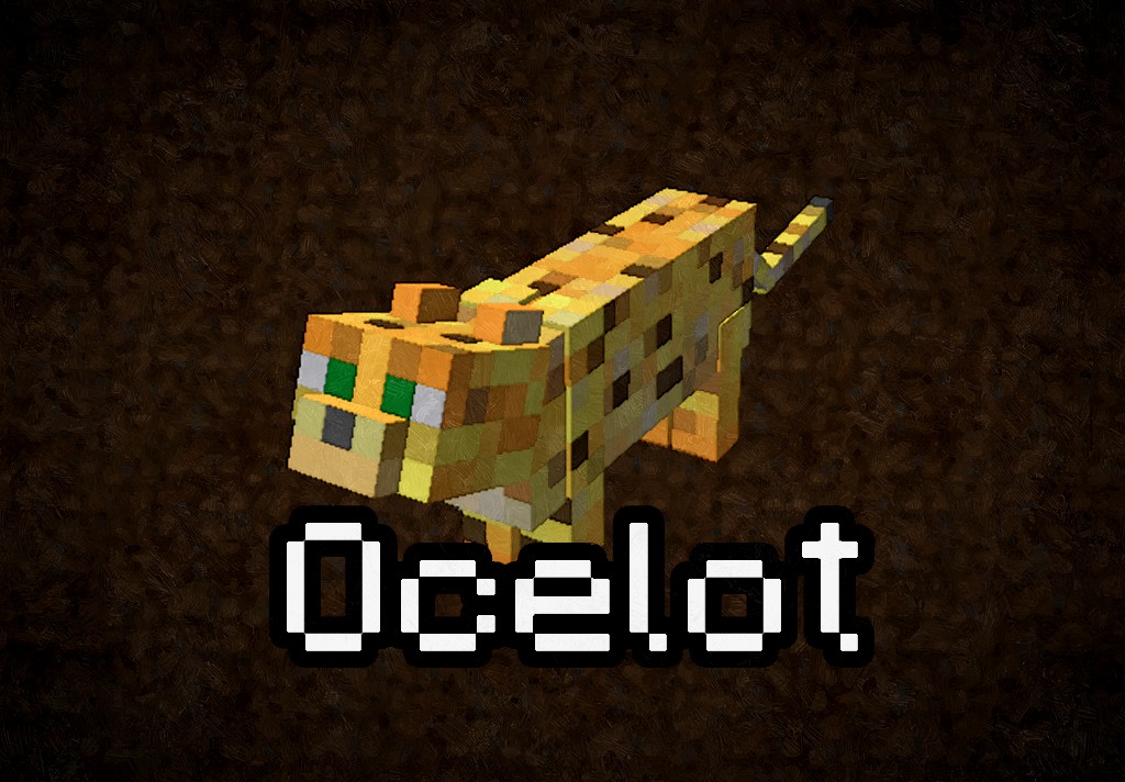 Minecraft Ocelot Wallpaper