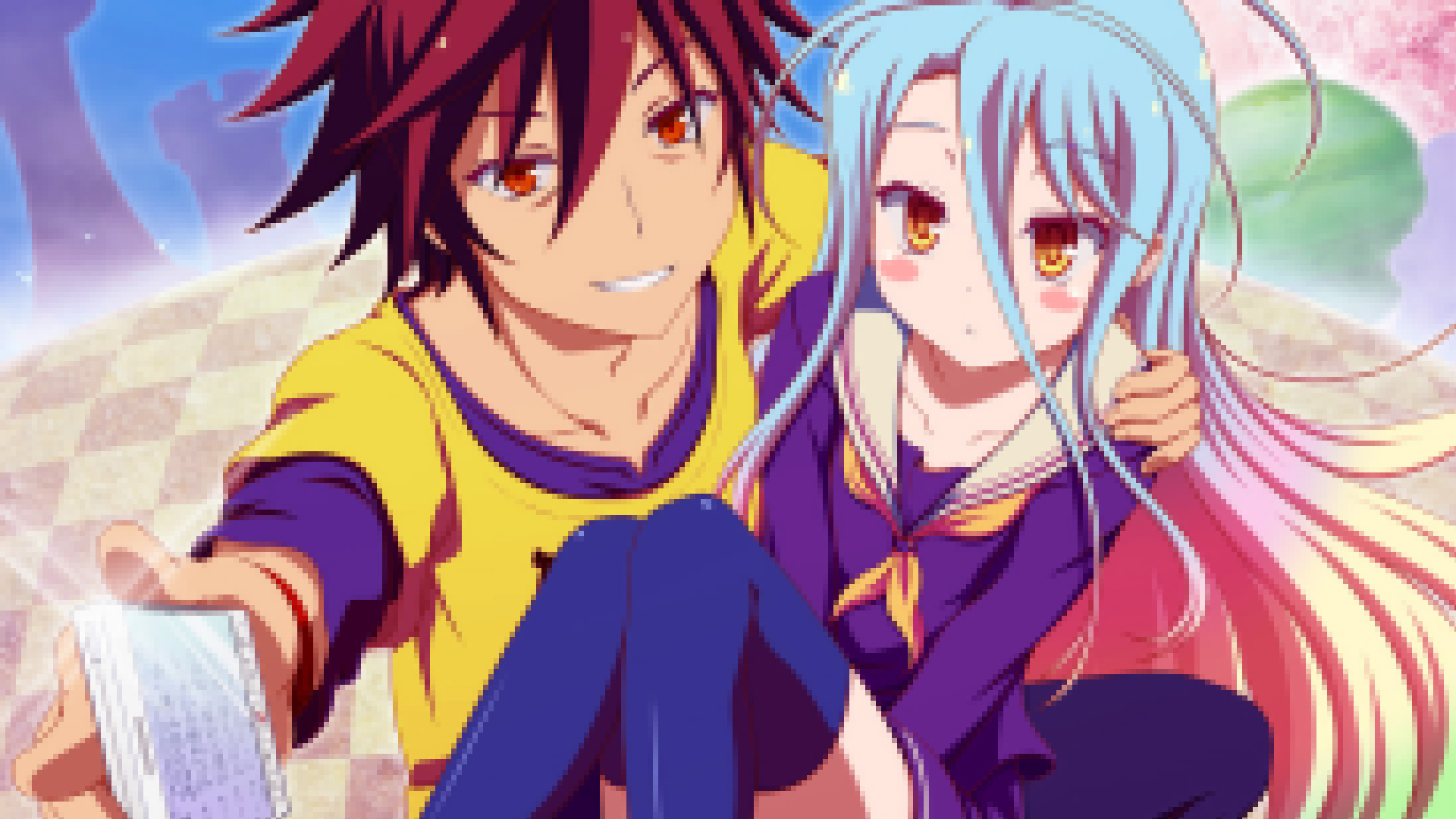 Shiro And Sora Anime 8g Wallpaper HD