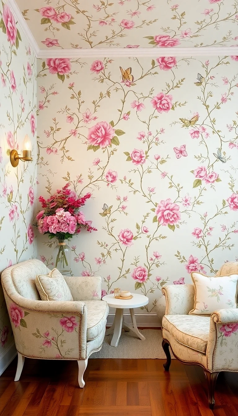 Rosie S Vintage Wallpaper