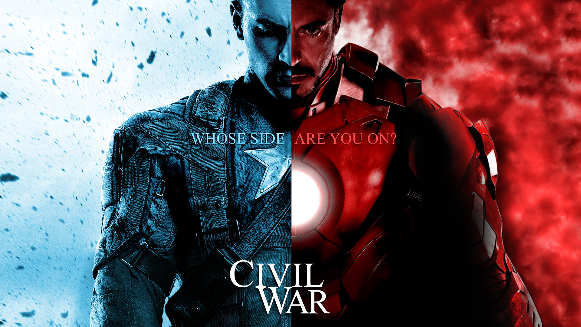 Civil War Marvel Cinematic Universe By Phantomzer0