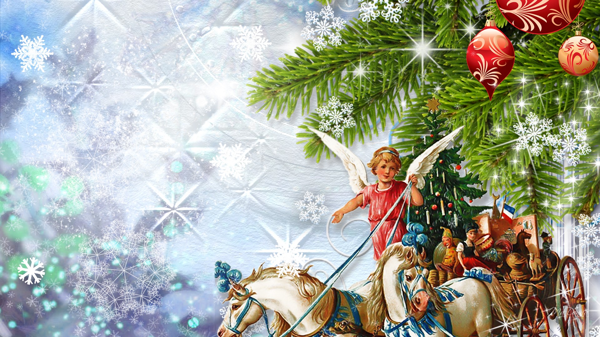 Provides Awesome Collection Of Christmas Angels Wallpaper Pictures