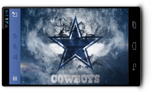 Bigger Dallas Cowboys Wallpaper For Android Screenshot