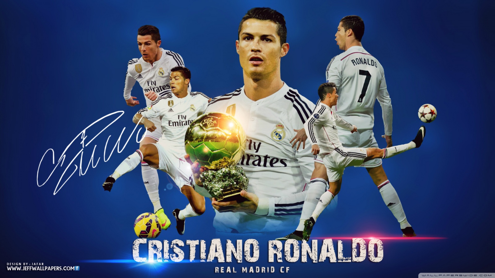 Cristiano Ronaldo Real Madrid Wallpaper Glitter