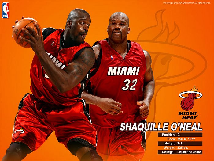 Star Game Starters Nba All Shaquille O Neal Wallpaper