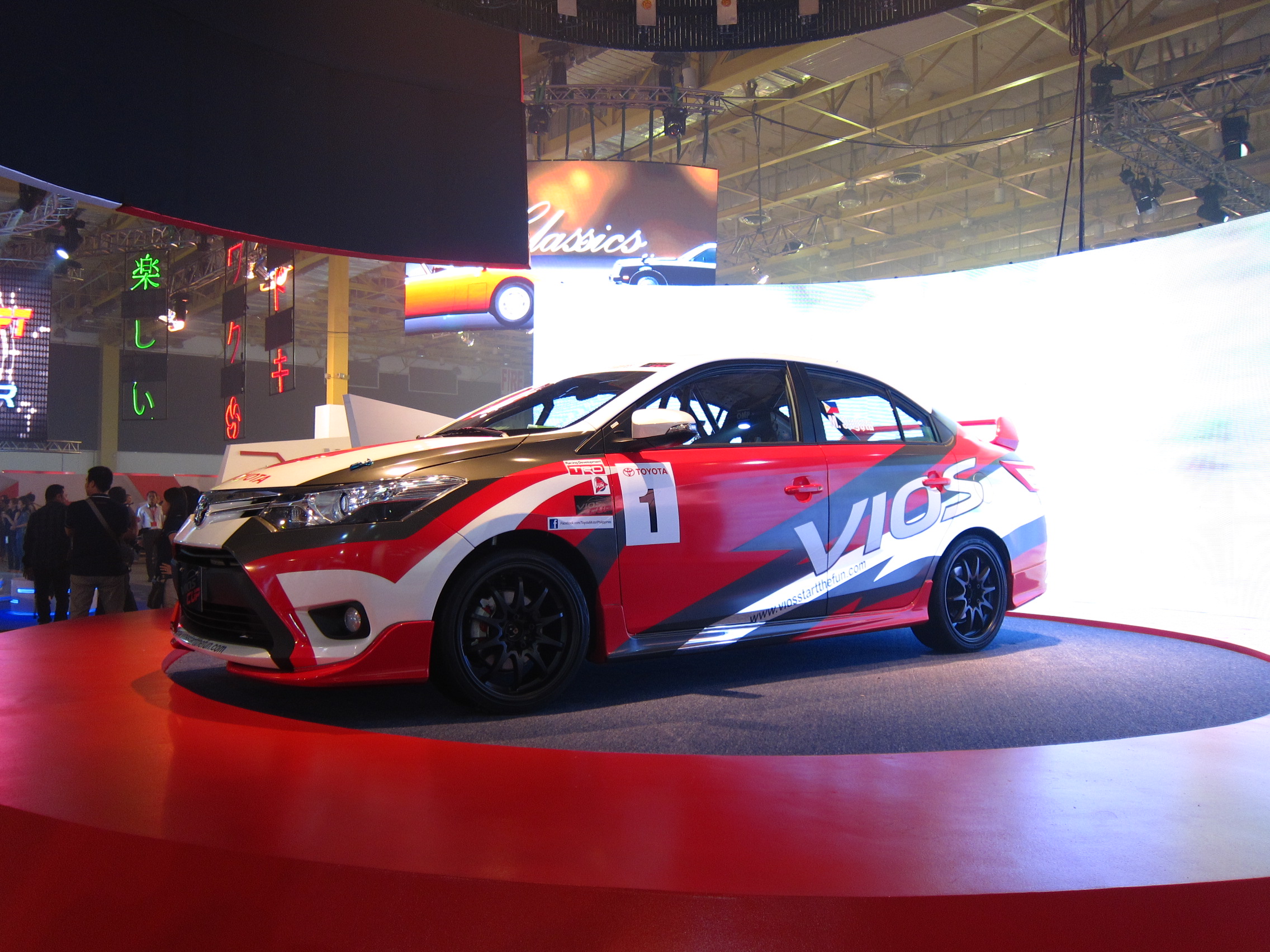 Toyota Street Racing Cars Widescreen Wallpaper