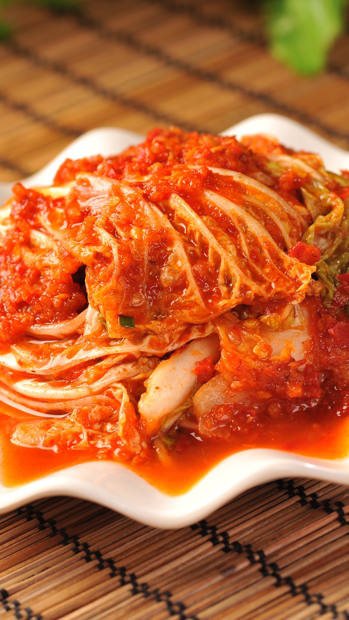 Wallpaper Hot Sauce Korean Kimchi Chili Dish