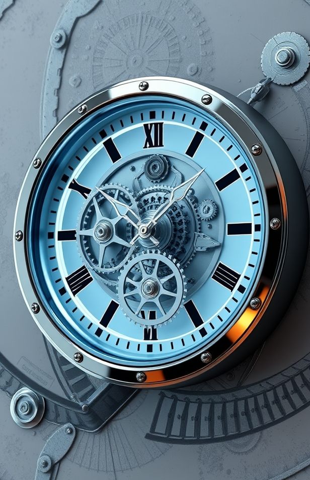 3d Clock Wallpaper