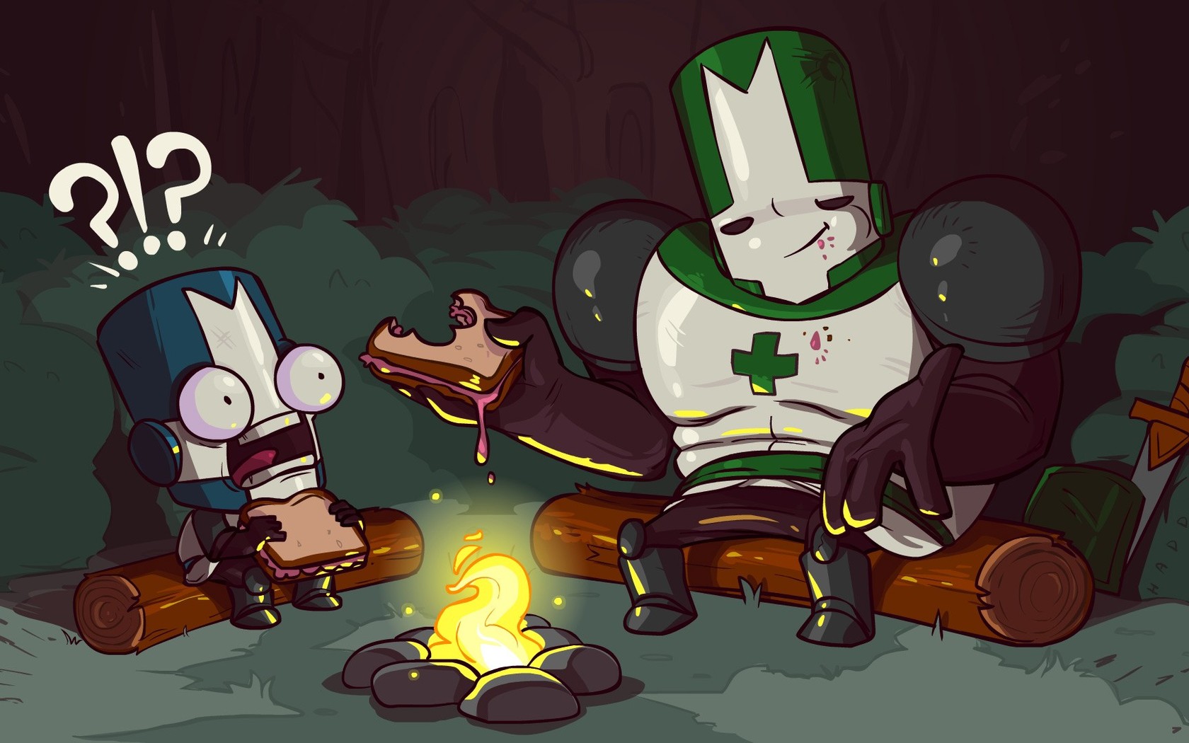 The Castle Crashers Knights by Arukun14 on DeviantArt