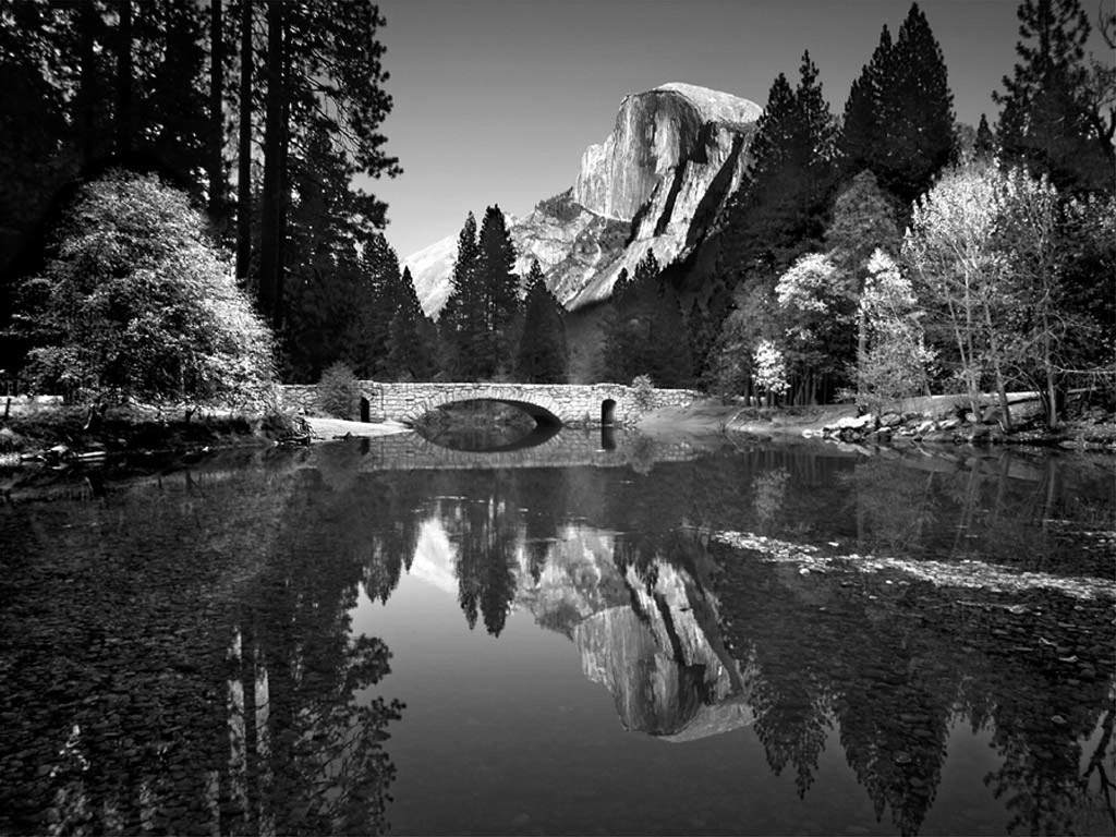 Yosemite Park Lake Wallpaper HD Background Image Pictures