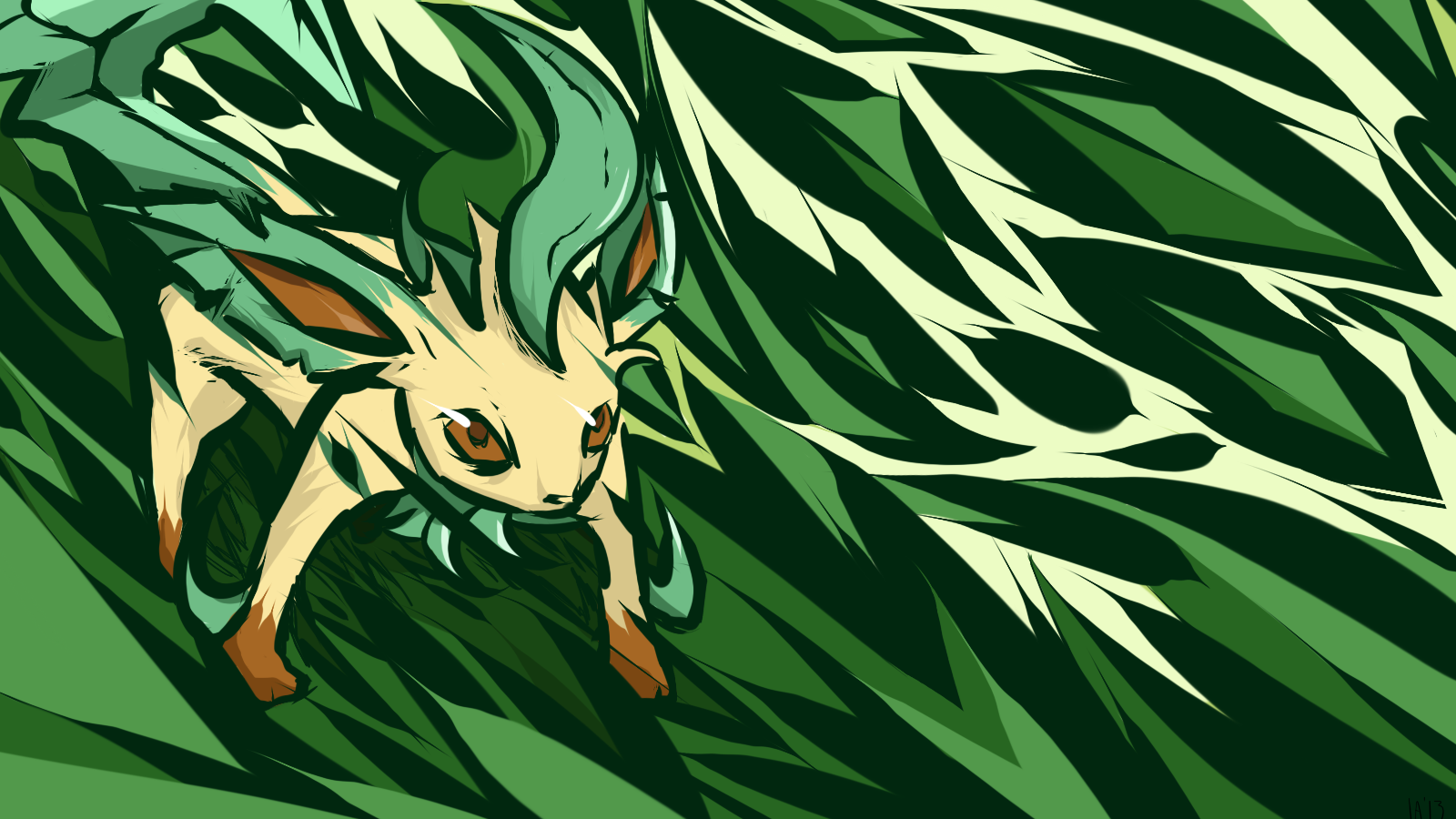 Wallpaper For Leafeon