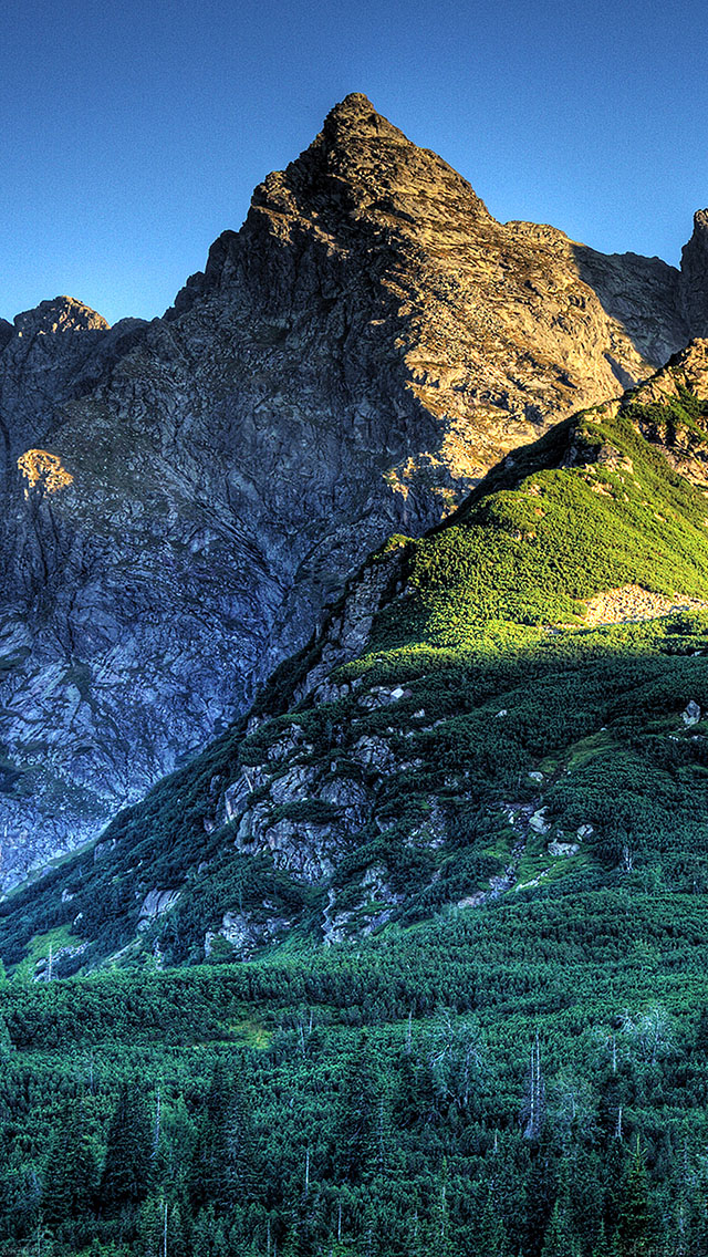Beautiful Tatra Mountains Landscape iPhone Wallpaper HD