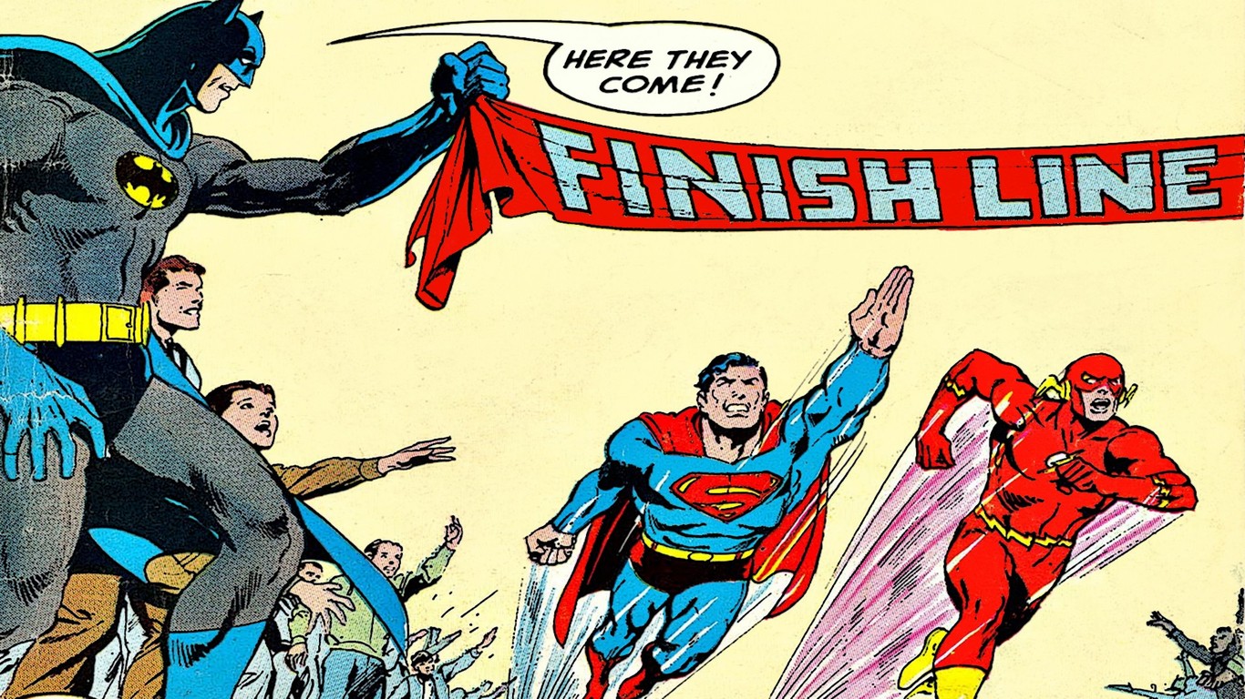 Superman vs Flash Wallpapers Screensavers