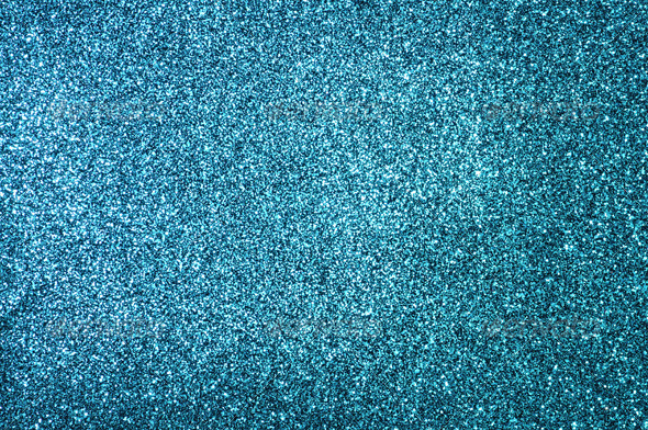 Glittery Blue Paper Decorative Background