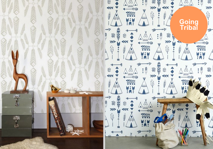 Feather Wallpaper By Serena Lily Es In Several Bright Colors