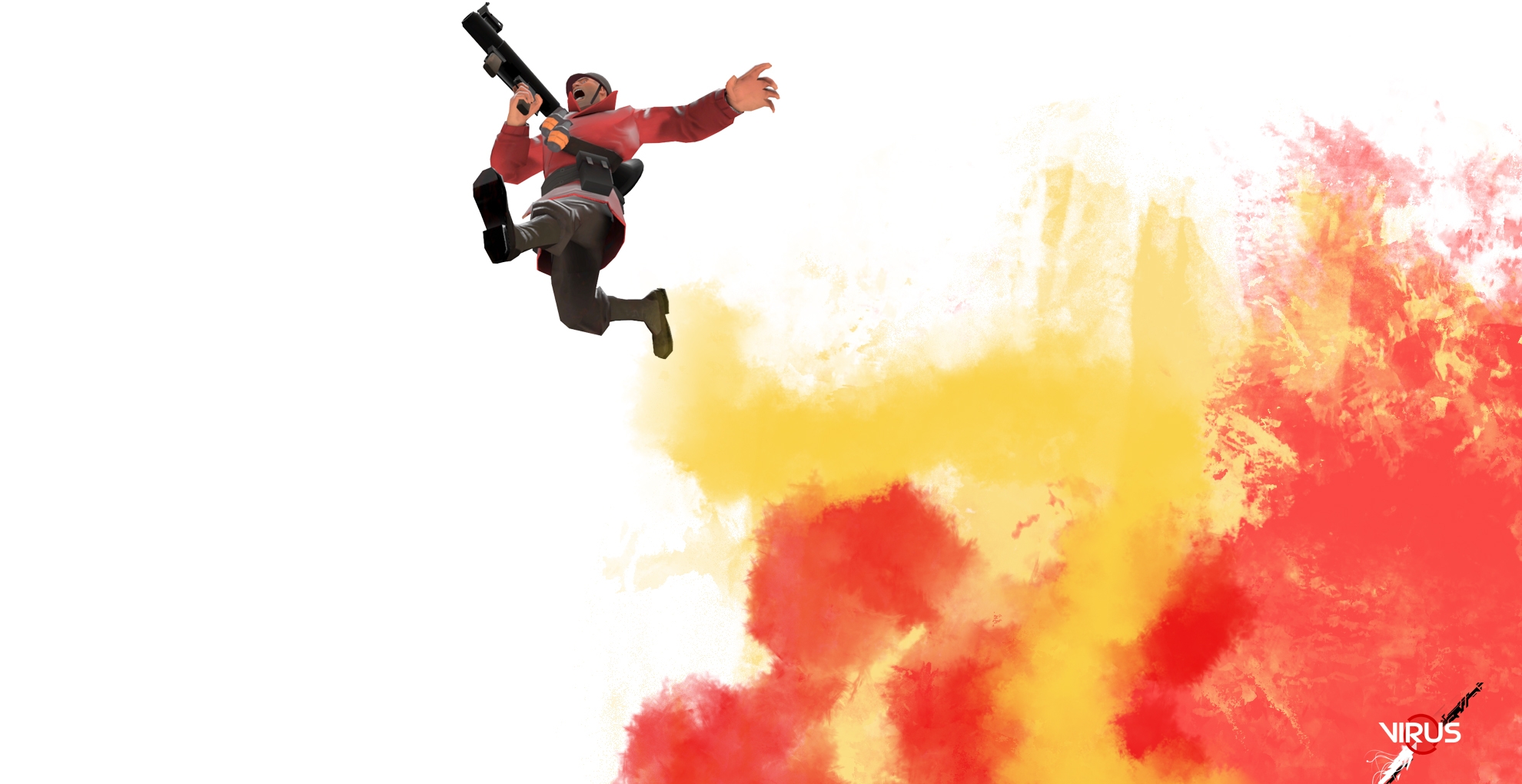 Tf2 Rocket Jump Wallpaper By Smilyfacevirus